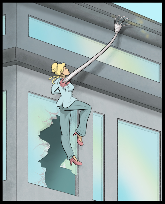 Comic for 03 June 2018: In heels, no less.