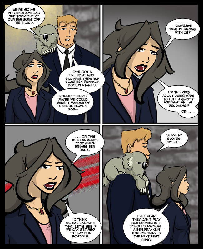 Comic for 11 July 2018: In high school, we saw a version of "Leaves of Grass" with a whooooooole bunch of unexpected genitals. 