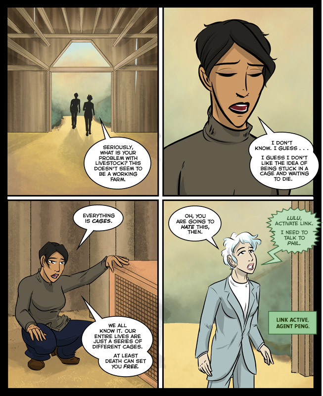 Comic for 16 September 2018: No, we haven't met Lulu yet in the comic.