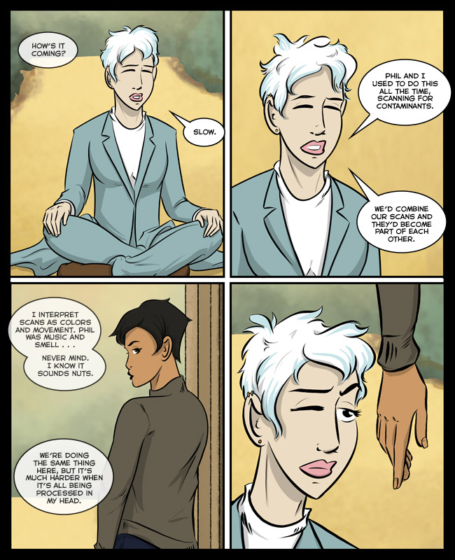 Comic for 30 September 2018: This is the first drawing of Ami I've done that I've liked.