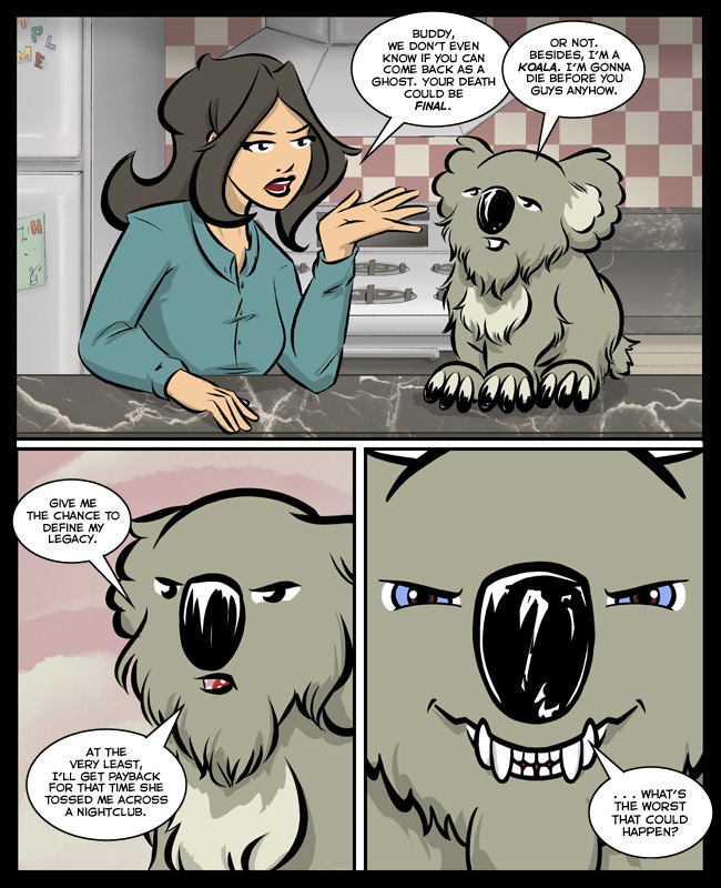 Comic for 16 January 2019: Standard Ominous Speedy Stock Photo