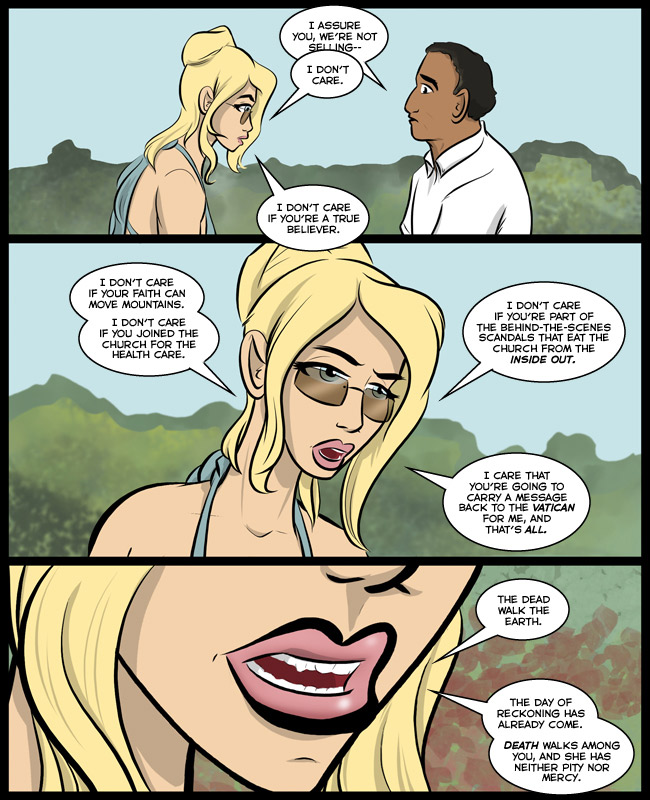 Comic for 13 March 2019: The Book of Revelations, but with jerks.