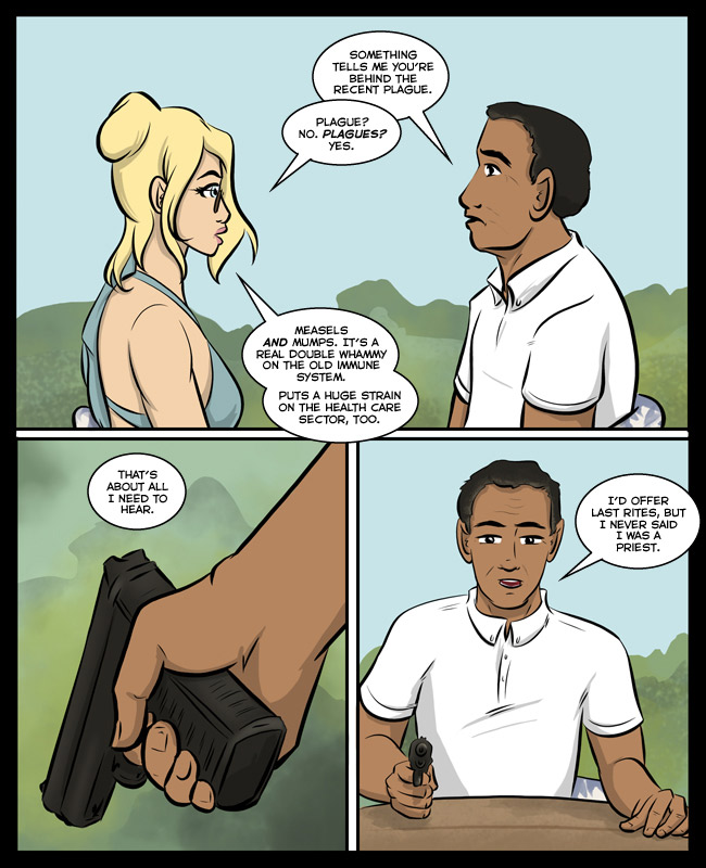 Comic for 17 March 2019: Really, it's her own fault for not asking.