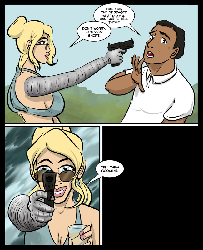 Comic for 24 March 2019: And say hello to Tony Soprano while you're at it.