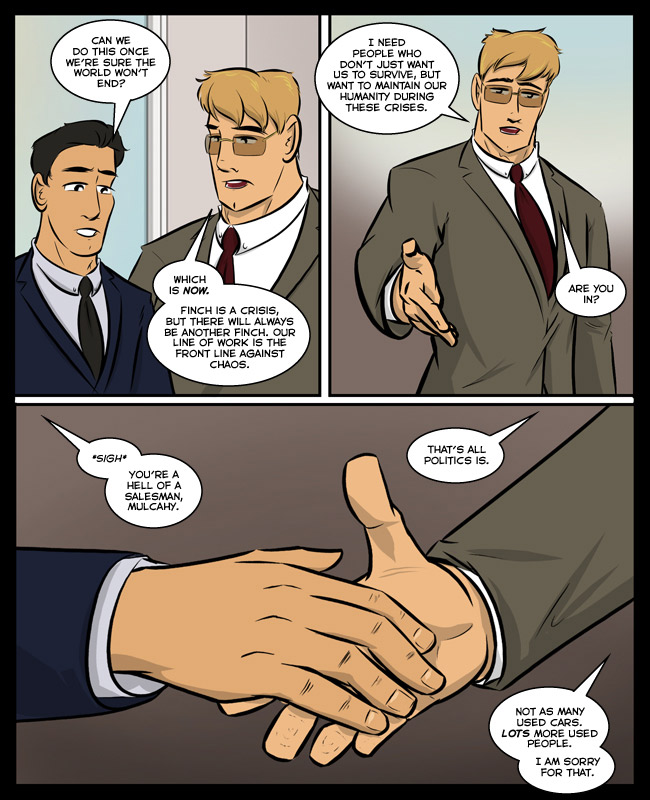 Comic for 12 May 2019: Basically anything along the Potomac River is a moral parking lot with a wiggly air dancer shouting "SALE!"