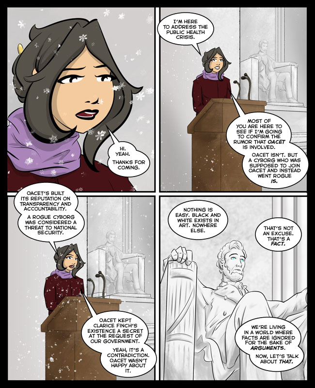 Comic for 07 July 2019: Time's up.