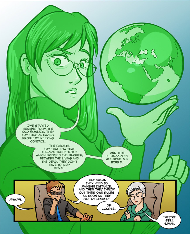 Comic for 24 March 2021: She's got the whole world, etc etc
