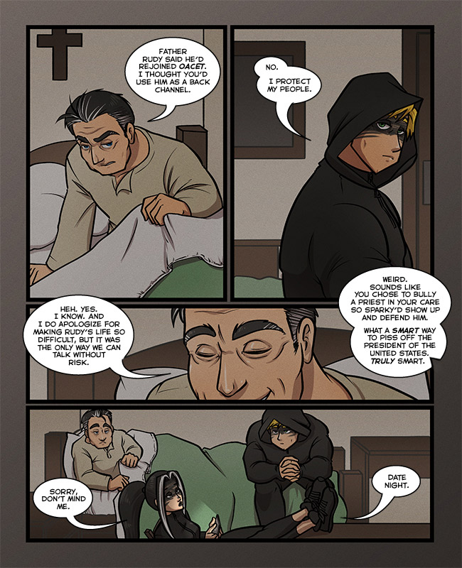 Comic for 13 July 2022: Seriously. Don't mind her.