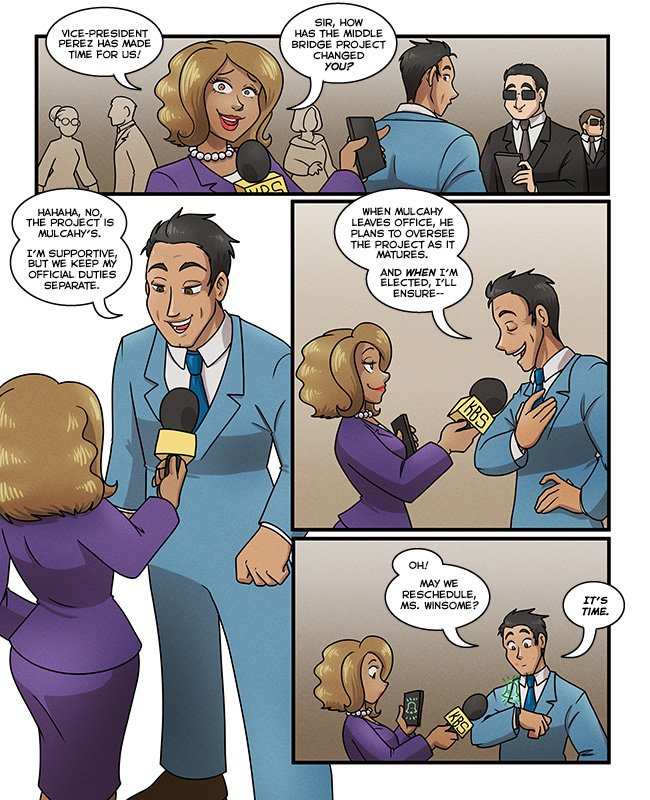 Comic for 27 July 2025: Wish I could've done more with the Veep but time got away from us.