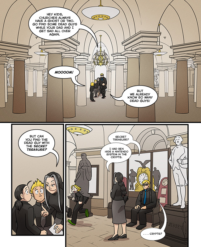 Comic for 10 September 2025: ...crypts?
