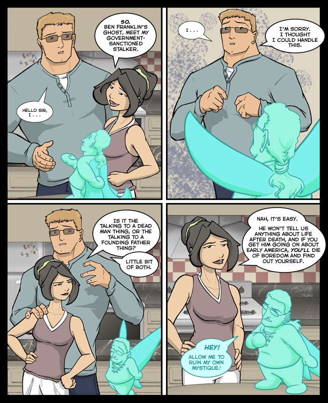 Comic for 31 August 2006: One of those rare strips that functioned correctly right out of the gate.