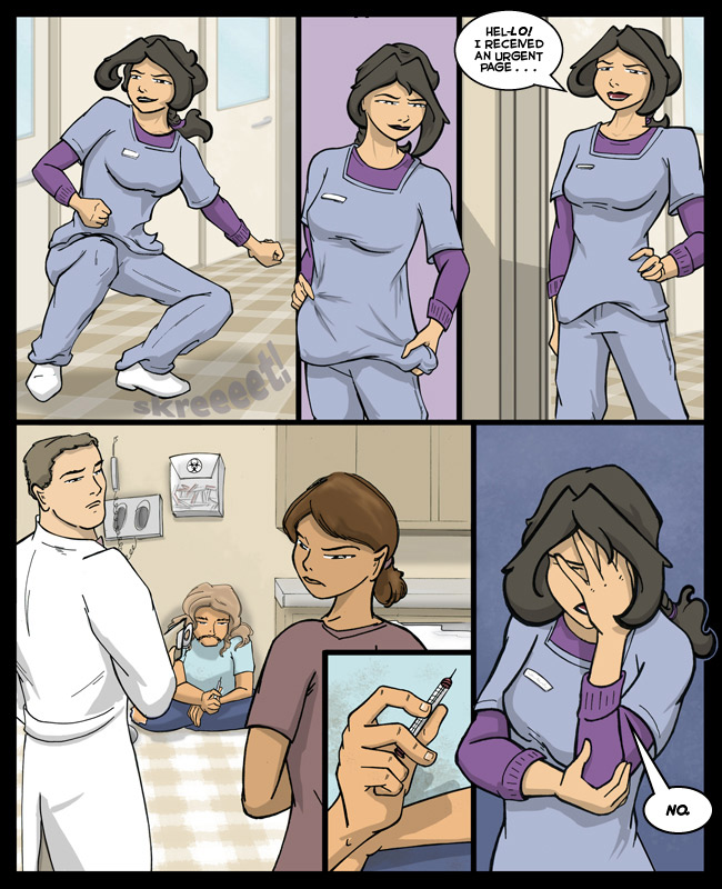 Comic for 07 October 2010: The Most Terrifying Thing In A Hospital