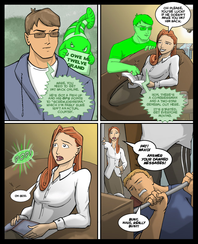 Comic for 29 November 2010: Mare's character design includes egregious use of the term "Irish waif"