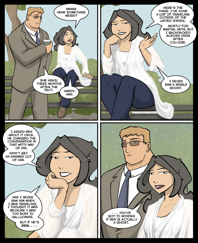 Comic for 01 October 2006: Panel 3 is the Olan Mills' classic "Irritation" pose