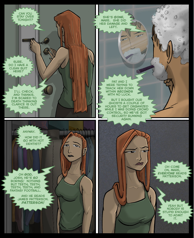 Comic for 13 June 2011: Was THIS close to going with Richard Castle instead...