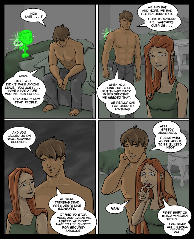 Comic for 24 June 2011: Really rather messed up and disrespectful when you think about it.