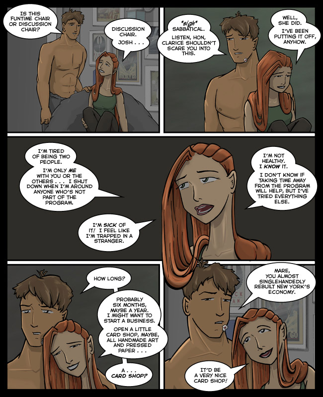 Comic for 30 June 2011: She has a sizable nest egg from all of those Pantene commercials