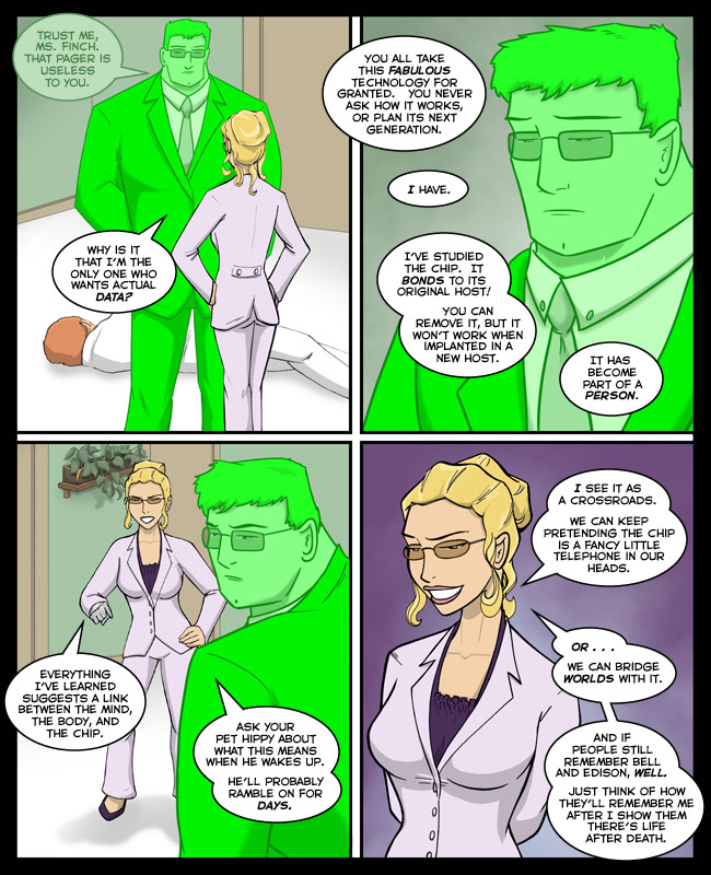 Comic for 01 March 2012: Jesse and Rudy are probably very glad to be in their jail cells right now.